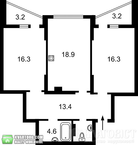 Sell 2-room apartment. Киев, Драгоманова — photo 3