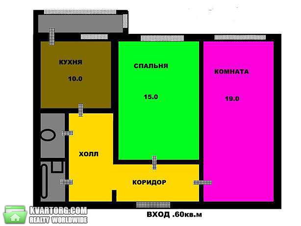 Sell 2-room apartment. Киев,  Гмыри — photo 2