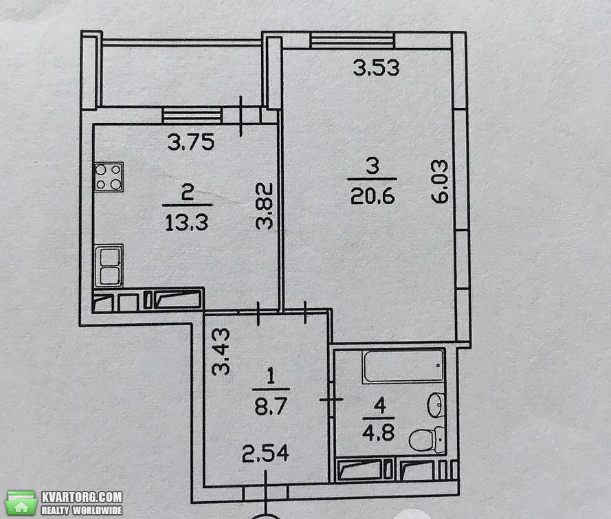 Sell 1-room apartment. Киев,  Воскресенская — photo 10