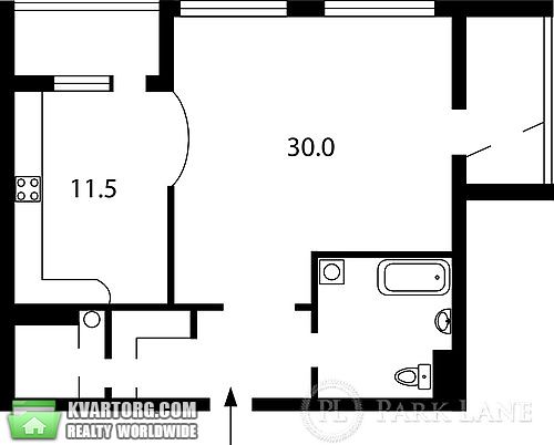 Sell 1-room apartment. Киев,  Срибнокильская — photo 7