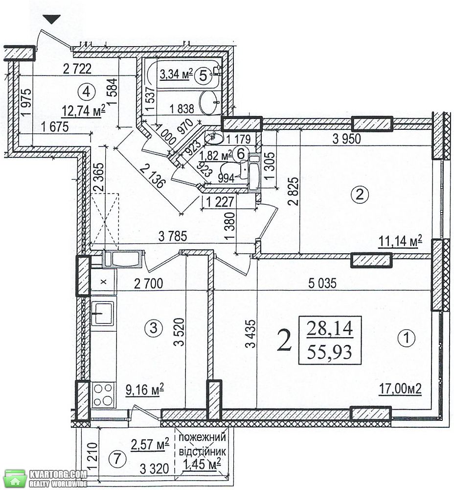 Sell 2-room apartment. Киев, пер. Платоновский — photo 5