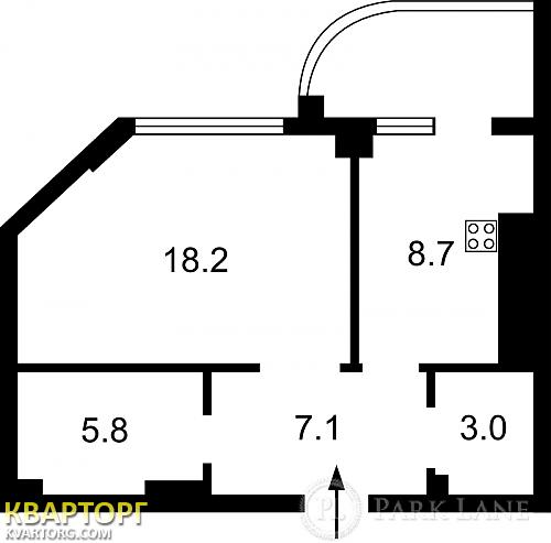Sell 1-room apartment. Киев, Днепровская наб — photo 3