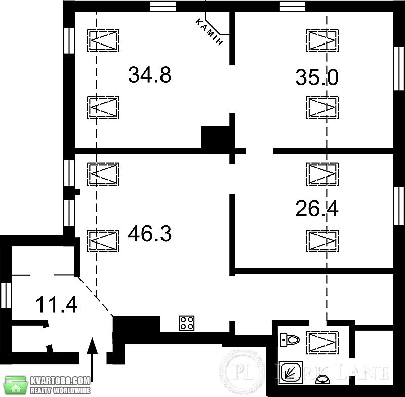 Sell 3-room apartment. Киев,  Большая Житомирская — photo 3