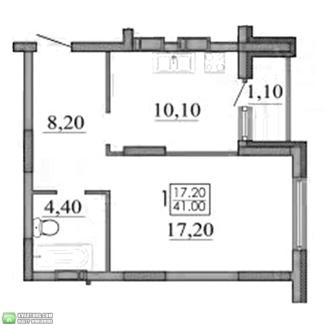Sell 1-room apartment. Киев,  Конева — photo 2