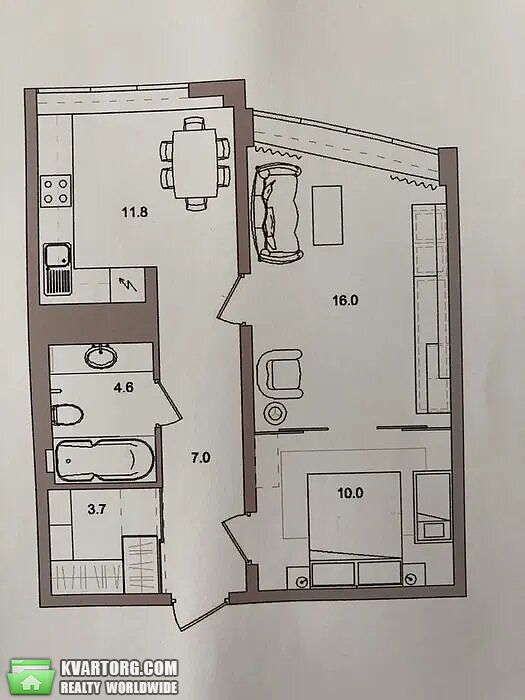 Sell 1-room apartment. Одесса, Армейская — photo 9