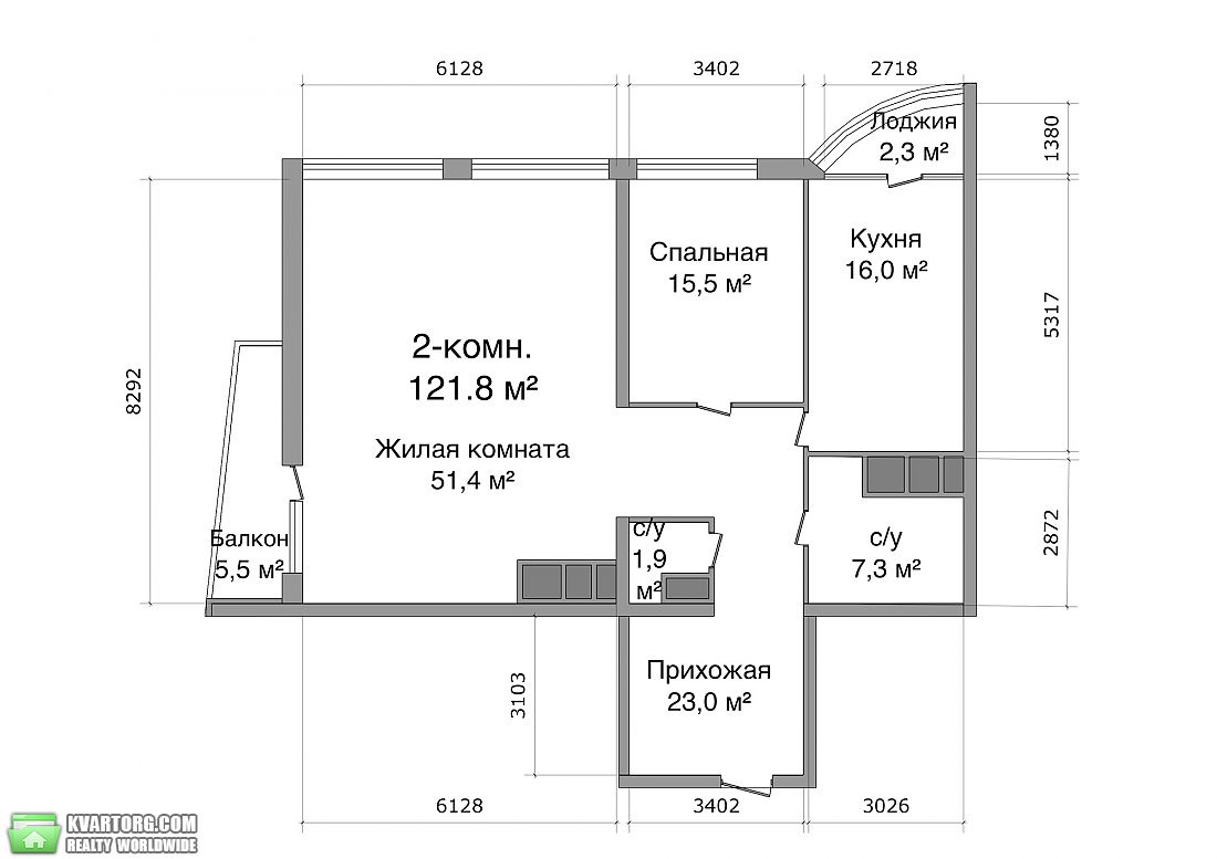 Sell 2-room apartment. Одесса, Новобереговая — photo 2
