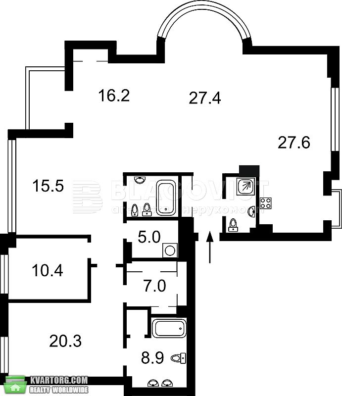 Sell 4-room apartment. Киев,  Лютеранская — photo 4
