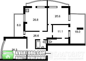Sell 3-room apartment. Киев,  Подвысоцкого — photo 2