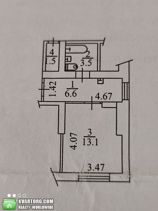 Sell 1-room apartment. Киев,  Автозаводская — photo 8