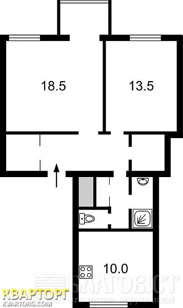 Sell 2-room apartment. Киев,  Татарская — photo 2
