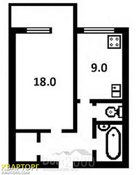 Sell 1-room apartment. Киев,  Маяковского — photo 1