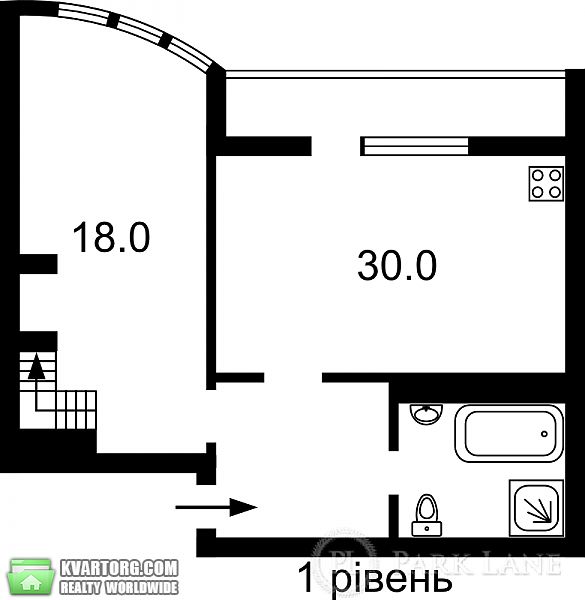 Sell 1-room apartment. Киев, Кольцова бул — photo 7
