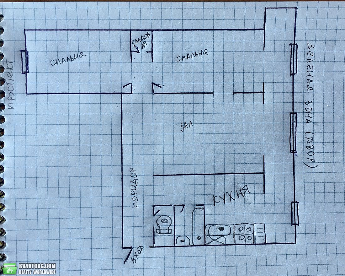 Sell 3-room apartment. Киев,  Воздухофлотский пр — photo 10