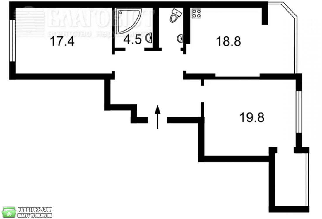 Sell 2-room apartment. Киев,  Чавдар — photo 1