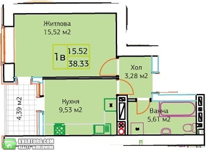 продам 1-комнатную квартиру. Ирпень,  Новооскольская - фото 5