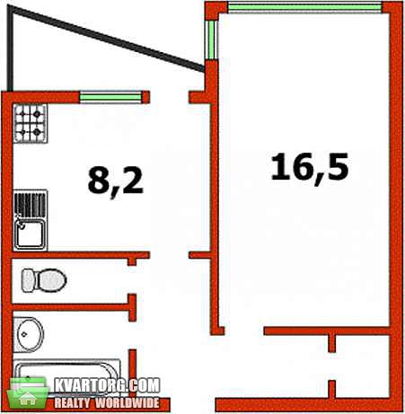 Sell 1-room apartment. Киев,  Давыдова бул — photo 3