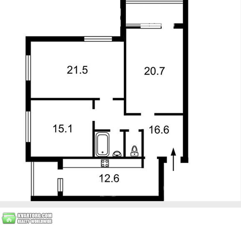 Sell 3-room apartment. Киев,  Дарницкий бул — photo 4