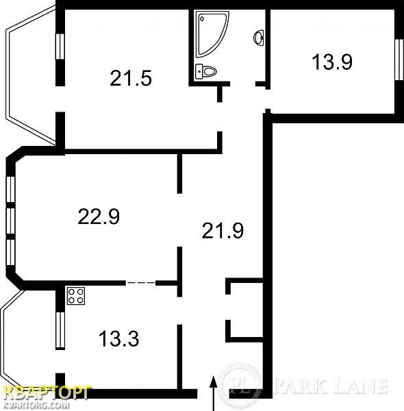 Sell 3-room apartment. Киев,  Курбаса — photo 6