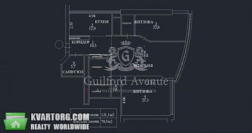 Sell 3-room apartment. Киев, Кловский спуск — photo 2