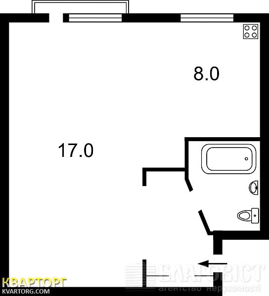 Sell 1-room apartment. Киев, Почайнинская — photo 2
