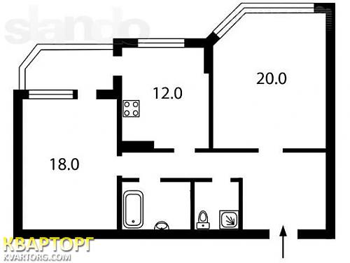 Sell 2-room apartment. Киев,  Пчелки — photo 9