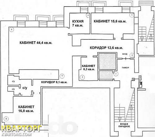 Rent out office. Киев,  Музейный пер — photo 7