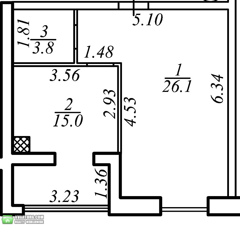 Sell 1-room apartment. Днепропетровск, Титова — photo 7