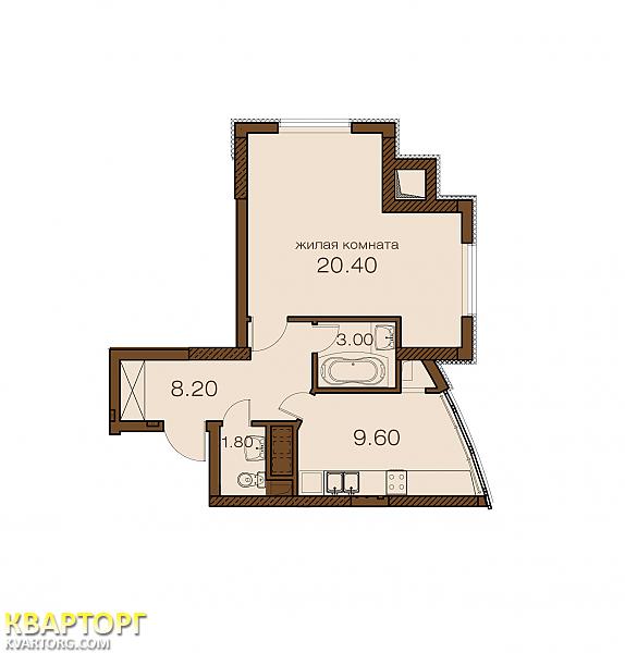 Sell 2-room apartment. Киев,  Оболонский пр — photo 5