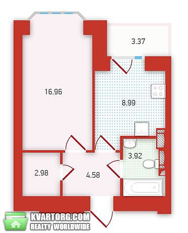 Sell 1-room apartment. Киев,  Бориспольская — photo 2