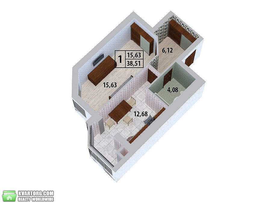 Sell 1-room apartment. Киев, ПетропавловскаяБорщаговка — photo 10