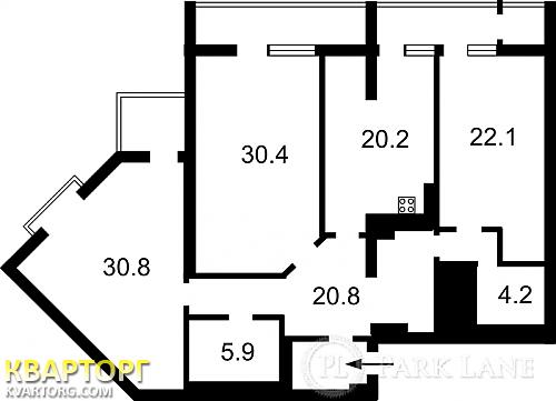 Sell 3-room apartment. Киев, Щорса — photo 3