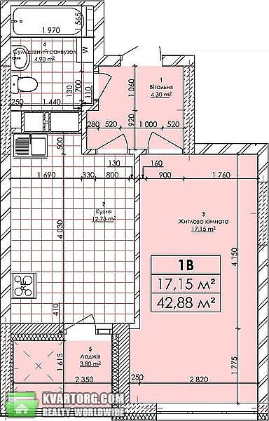Sell 1-room apartment. Киев,  Бережанская — photo 3