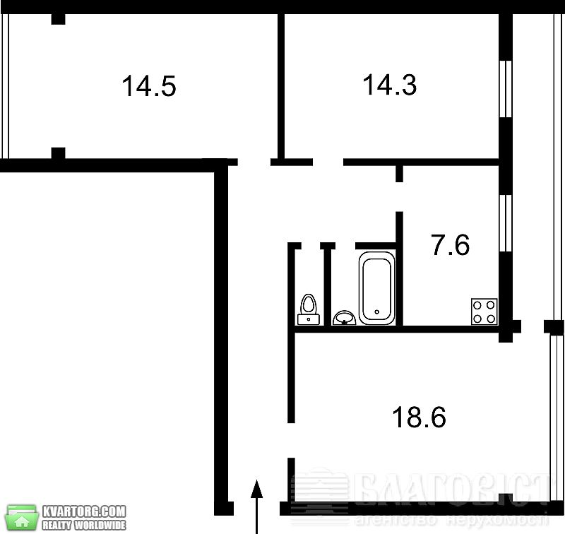 Sell 3-room apartment. Киев, Політехнічна — photo 8
