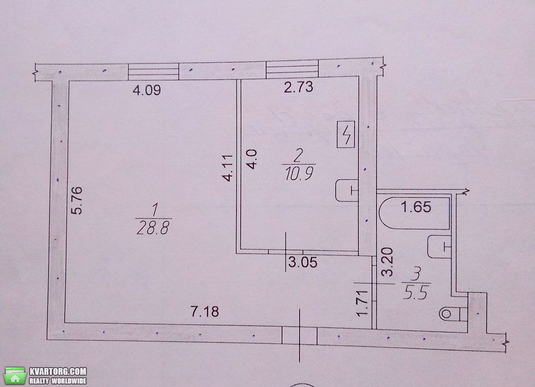 Sell 1-room apartment. Киев, Бочарова — photo 2
