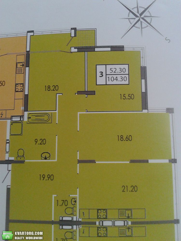Sell 3-room apartment. Киев,  Конева — photo 1
