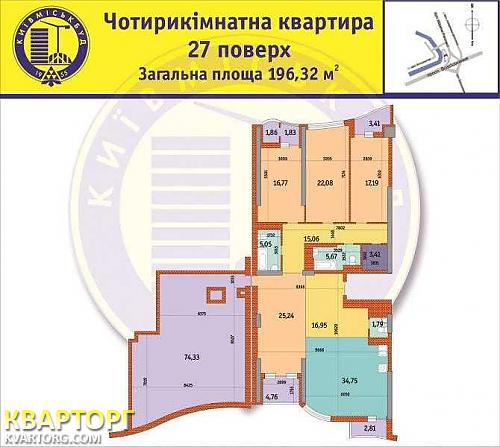 Sell 4-room apartment. Киев, Воссоединения пр — photo 5