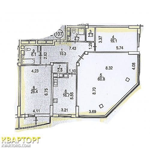 Sell 3-room apartment. Киев,  Григоренко пр — photo 4