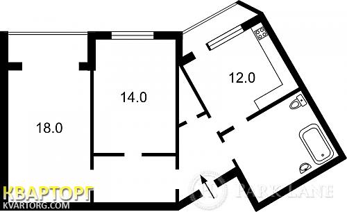 Sell 2-room apartment. Киев, Урловская — photo 4