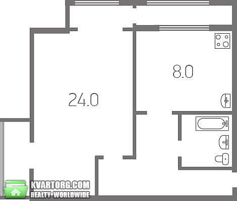 Sell 1-room apartment. Киев,  Алма-Атинская — photo 4