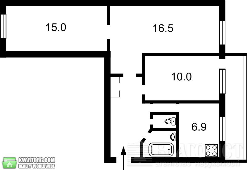Sell 3-room apartment. Киев,  Героев Сталинграда пр — photo 9