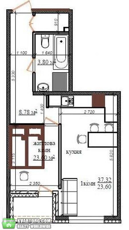 Sell 1-room apartment. Киев,  Клавдиевская — photo 3