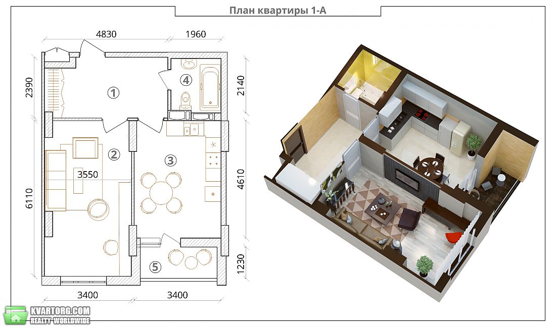 Sell 1-room apartment. Киев, Драгоманова — photo 2