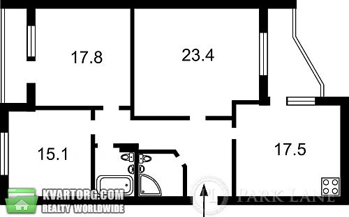 Sell 3-room apartment. Киев, Кудряшова — photo 2