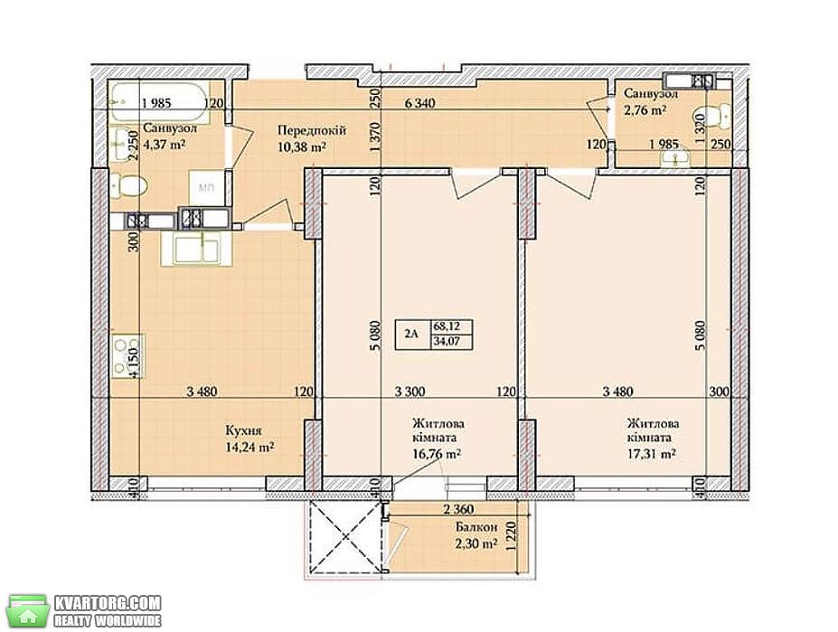 Sell 2-room apartment. Киев,  Багговутовская — photo 2