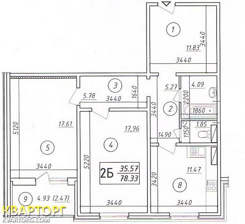 Sell 2-room apartment. Киев, Милославская — photo 3