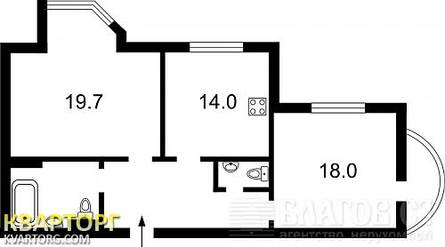 Sell 2-room apartment. Киев, Урловская — photo 7
