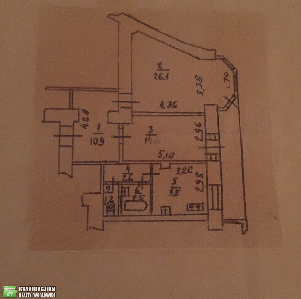 Sell 2-room apartment. Киев,  Костельная — photo 1