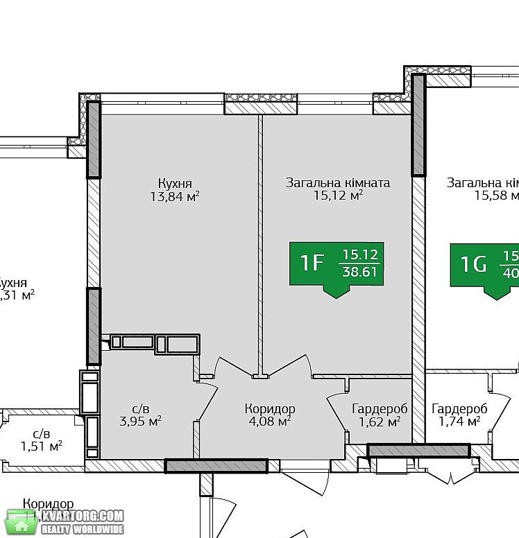 Sell 1-room apartment. Ирпень, Чехова — photo 2