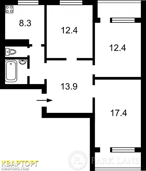 Sell 3-room apartment. Киев, Ужвий — photo 2