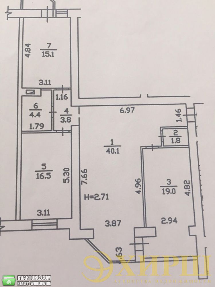 Sell 3-room apartment. Киев, Ломоносова — photo 2